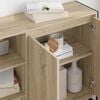 vidaXL Mobile laterale Sonoma 96.5 x 30 x 75 cm Legno multistrato