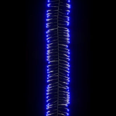 vidaXL Gruppo Stringa LED con 2000 Luci LED Blu 17 m PVC