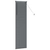 vidaXL Tendaggi a veneziana Grigio scuro 175 x 40 cm Alluminio