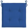 vidaXL Cuscini per Sedia 2 pz Blu Reale 40x40x4 cm in Tessuto Oxford
