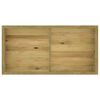 vidaXL Fioriera Rialzata 196x100x50 cm in Legno di Pino Impregnato
