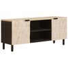 vidaXL Mobile TV Finitura Bianco Lavato 105 x 33 x 46 cm