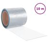 vidaXL Tenda per Porte Trasparente 200 mm x 1,6 mm 10 m in PVC
