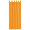 vidaXL Tende in Voile con Passanti 2 pz Arancio 140x260 cm