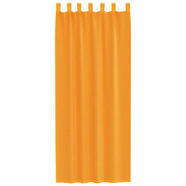 vidaXL Tende in Voile con Passanti 2 pz Arancio 140x260 cm