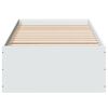 vidaXL Giroletto Bianco 90x200 cm in Legno Multistrato
