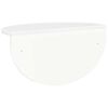 vidaXL Scaffale da parete Bianco Lucido 48 x 24 x 24 cm
