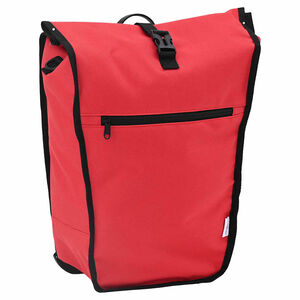 vidaXL Borsa per biciclette Rosso 34 x 16 x 59 cm Poliestere