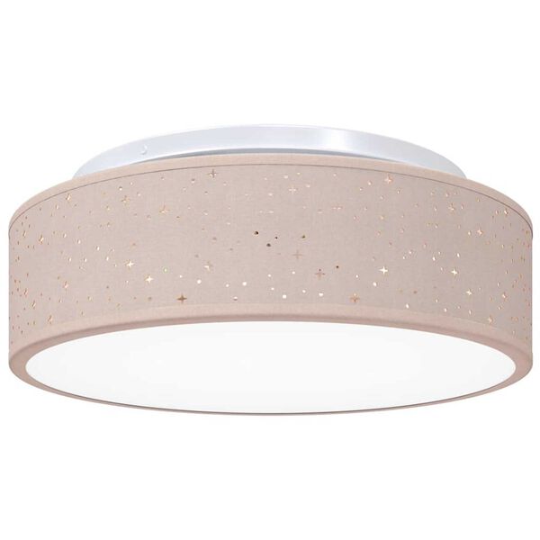 vidaXL Lampada da soffitto Talpa 38 x 38 x 13,5 cm Tessuto