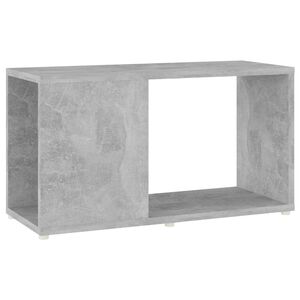 vidaXL Mobile TV Grigio Cemento 60x24x32 cm in Truciolato