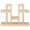 vidaXL Supporto per Piante 104,5x25x77,5 cm in Legno Massello di Pino