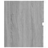 vidaXL Set Mobili da Bagno 2 pz Grigio Sonoma in Legno Multistrato