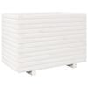 vidaXL Fioriera da Giardino Bianca 70x40x49,5cm Legno Massello di Pino