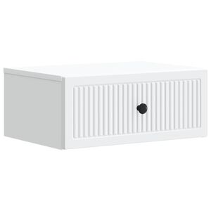 vidaXL Armadio da Notte Bianco 49 x 34,5 x 20 cm Legno ingegnerizzato