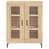 vidaXL Credenza Rovere Sonoma 69,5x34x180 cm in Legno Multistrato