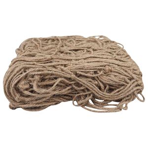 vidaXL Rete di supporto per piante in juta Naturale 1 x 5 m