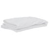 vidaXL Coprimaterasso Bianco 180x220 cm Impermeabile