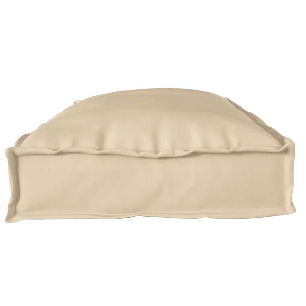 vidaXL Set di Cuscini per Pallet 2 pcs Beige 100 x 40 x 8 cm