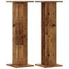 vidaXL Supporti Altoparlanti 2 pz Legno 30x30x95 cm Legno Multistrato