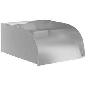 vidaXL Cascata con LED 30x34x14 cm in Acciaio Inox 304