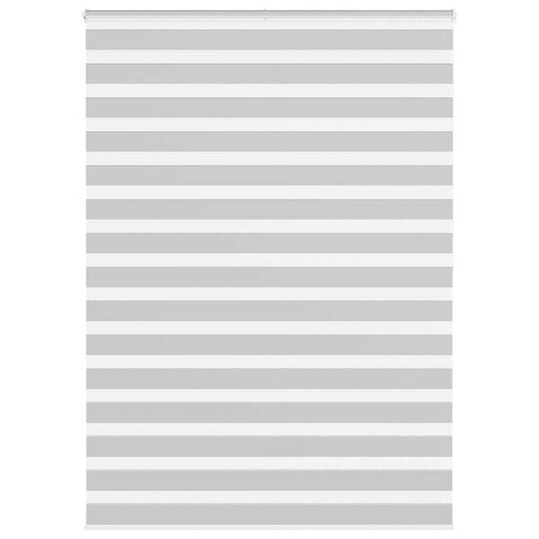 vidaXL Tenda a Rullo Zebra Larghezza Tessuto 150,9 cm Poliestere