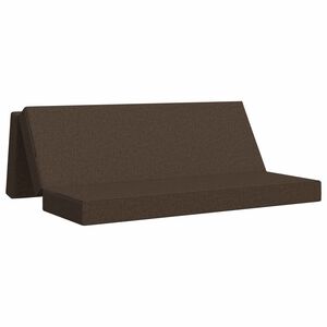 vidaXL Divano Letto Pieghevole 180 x 67 x 45 cm Tortora