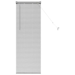 vidaXL Tendaggi a veneziana Argento 130 x 45 cm Alluminio