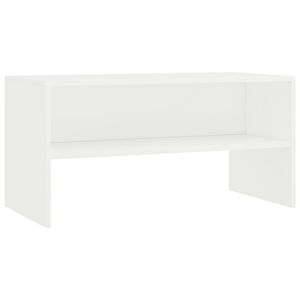vidaXL Mobile Porta TV Bianco 80x40x40 cm in Legno Multistrato