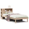 vidaXL Letto Libreria senza Materasso 90x200 cm Legno Massello Pino