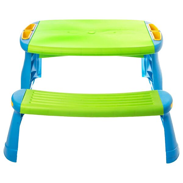 vidaXL Panca da Picnic per Bambini 89,5x84,5x48 cm in Polipropilene