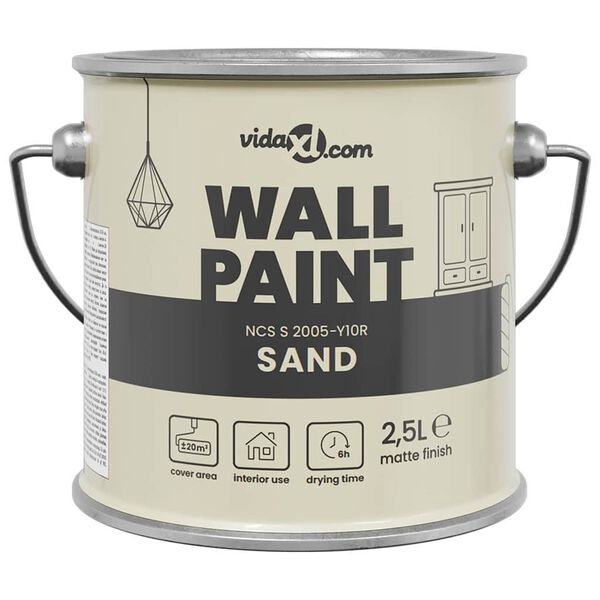 vidaXL Pittura murale Marrone 16,5 x 16,5 x 16 cm Stampa da parete