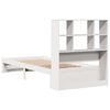 vidaXL Letto Libreria senza Materasso Bianca 90x200 cm Legno di Pino
