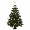 vidaXL Supporto per Albero di Natale Rame antico 40 x 40 x 20.5 cm