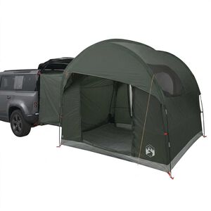 vidaXL Tenda da tailgate con tendone impermeabile Verde militare
