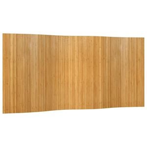 vidaXL Divisorio Ambienti Naturale Larghezza 400 cm Altezza 165 cm in Bamb&ugrave;