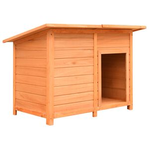 vidaXL Cuccia per Cani in Legno di Pino e Abete 120x77x86 cm