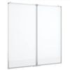 vidaXL Lavagna Magnetica Pieghevole 80x80x1,7 cm in Alluminio