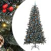 vidaXL Albero di Natale artificiale Verde 240 cm