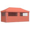 vidaXL Tenda Party Terracotta 292 x 580 x 315 cm Tessuto Oxford