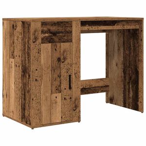 vidaXL Scrivania Legno Antico 100x49x75 cm in Legno Multistrato