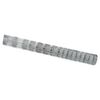 vidaXL Recinto Selvaggio Zincato a Caldo 1000 x 120 x 0.18 cm Ferro