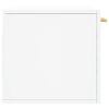 vidaXL Mobile a Parete Bianco 80x36,5x35 cm in Legno Multistrato