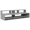 vidaXL Scrivania studio Sonoma grigio 110 x 42,5 x 36 cm
