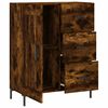 vidaXL Credenza Rovere Fumo 69,5x34x90 cm in Legno Multistrato