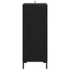 vidaXL Credenza Olden Rovere Nero 34,5 x 34 x 90 cm