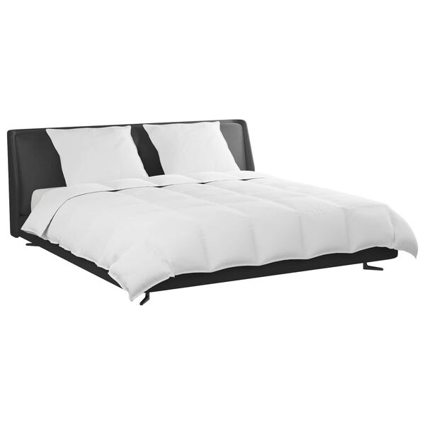 vidaXL Set di Piumoni con cuscino 3 pcs Bianco Piuma d'anatra