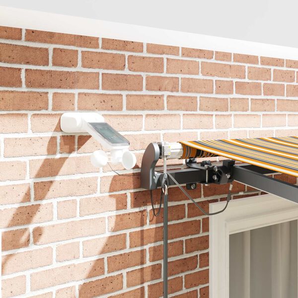 vidaXL Tenda Retrattile con Multicolore 300 x 250 cm Tessuto