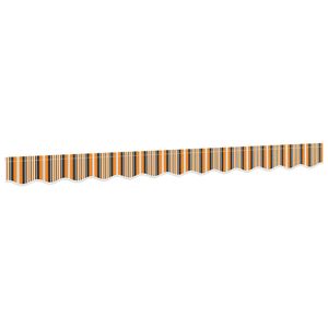 vidaXL Tessuto di Ricambio Mantovana Tenda Righe Giallo e Grigio 300cm