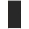 vidaXL Credenza Nera 40x33x70 cm in Legno Multistrato