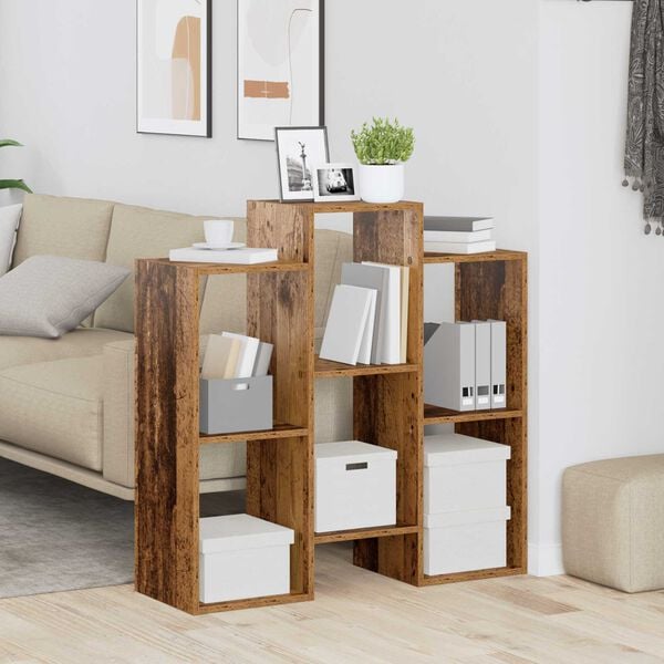 vidaXL Credenza Legno vecchio 90 x 30 x 90 cm